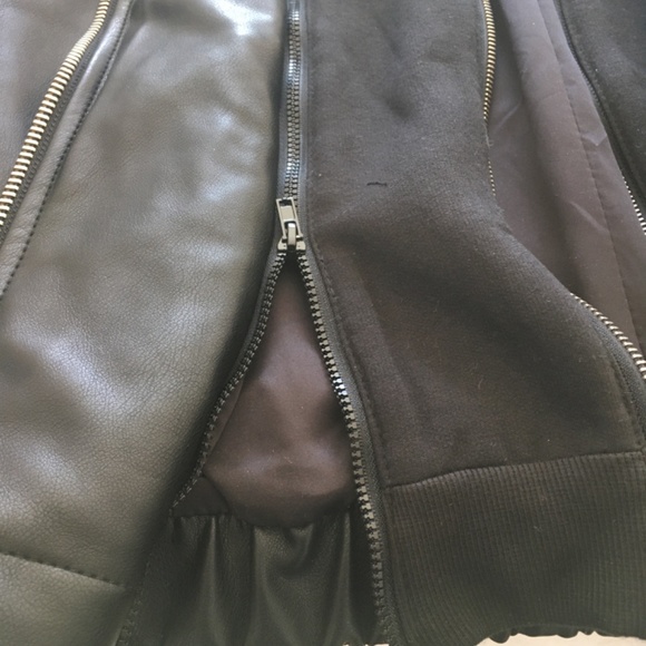 Badass pleather bomber jacket! - Picture 5 of 10